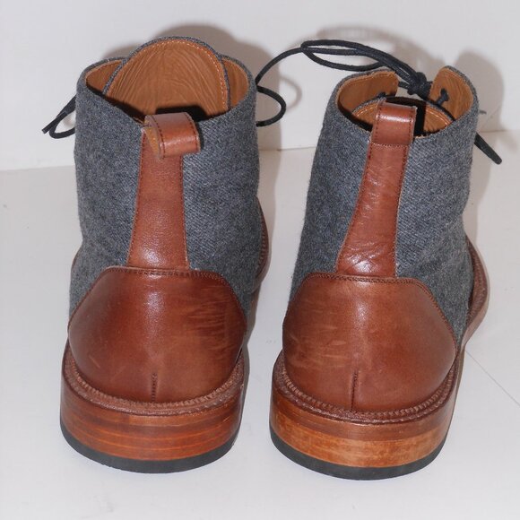 TAFT Jack Boot Handcrafted Leather and Wool Men's Dress Boot Size 9 Medium - Picture 5 of 7